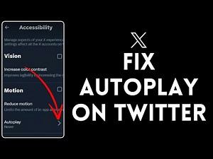 How to Fix Autoplay onTwitter 2024 | Autoplay Fix in Twitter