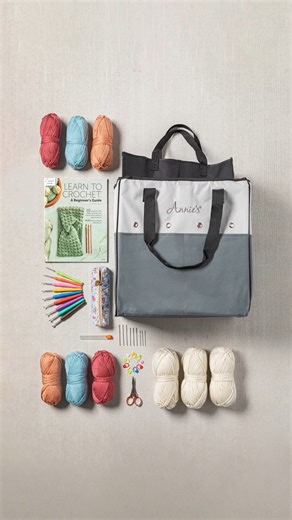7.5K views · 32 reactions | Are you new to crochet? Find everything you need to begin with one of our crochet starter kits, and save big during our lowest prices of the season!  Shop all three crochet starter kits at https://bit.ly/43JLLXy | Annie's Attic | Facebook