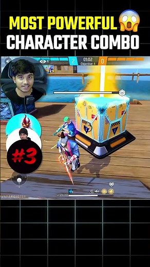 Most Powerful Character Skill Combination for CS Rank 🔥🤫 Free Fire #shorts || FireEyes Gaming