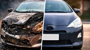 Fixing my fire-damaged car after 6 months, then turning the insurance payout into profit
