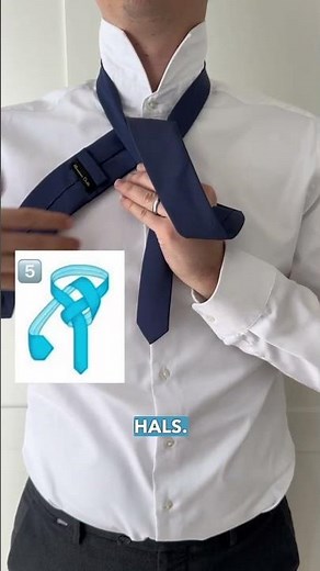 Lifehack: Krawatte binden wie ein Profi – ganz ohne Hilfe! 👔