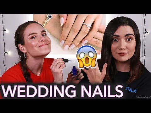 Giving Safiya Wedding Nails