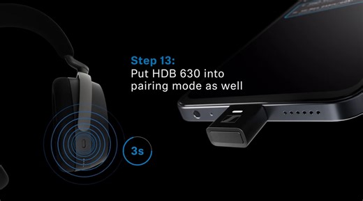 #實用教學 🌟🌟🌟 Sennheiser HDB 630 🌟🌟🌟 連接 BTD 700 dongle ～ 🔹Sennheiser HDB 630 發燒級無線耳機 💲4️⃣1️⃣9️⃣9️⃣ 立即購買：https://www.letsgoaudio.com/products/sennheiser-hdb-630-bluetooth-headphones? 影片來源：Sennheiser #Sennheiser #HDB630 #發燒無線耳機 #wanchai #letsgoaudio | Let's Go Audio