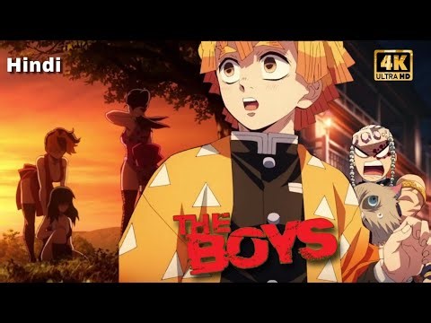 Zenitsu Dark Moments🌚 in Entertainment District | Demon Slayer in Hindi