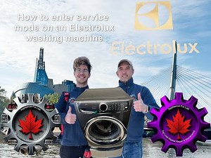 How to Enter Service Mode on a Electrolux Washer and Viewing Errors Codes Appliance Fix Lab - Canada