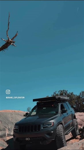 Moab Fun In The Jeep Grand Cherokee #offroadoverland #jeepgrandcherokee #moab