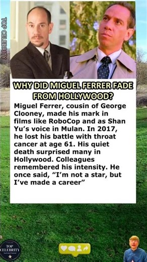 Why Did Miguel Ferrer Fade From Hollywood?