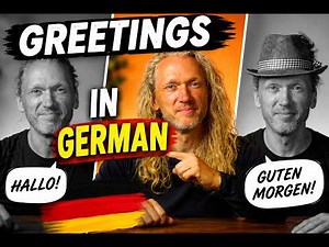 How to Greet Someone in German | A1 German Greetings