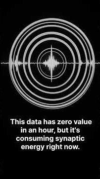 Your memory is cluttered with trash. Time to clear the cache.