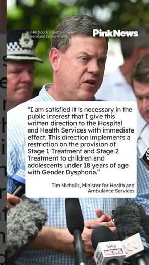A ban on puberty blockers for trans people under the age of 18 in the Australian state of Queensland