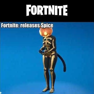 Fortnite: Pumpkin cat is here! #fortnite #Spice #meme #halloween