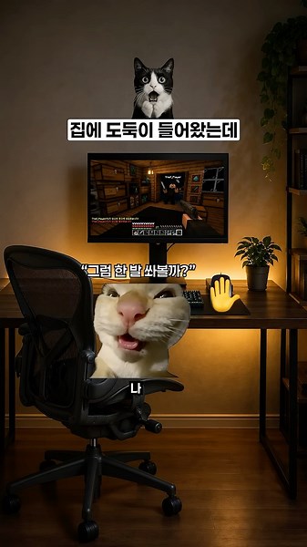 집에 도둑이 들어왔는데.. 🎮