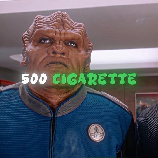 The alien smoked for the first time.#movie #edit