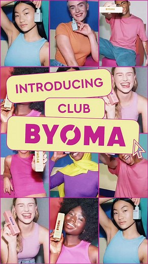 Apply to join Club BYOMA today!! Head over to our Instagram and click the CLUB BYOMA story highlight to apply! We can’t wait to meet you 🧡🧪🫶✨ #byoma #skintok #ambassador #clubbyoma #StemDrop001 #FomotionalFinds