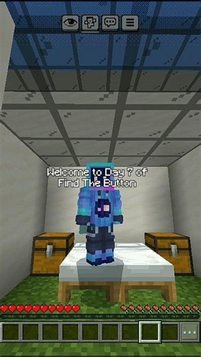 Find The Button Challenge..🤯Day 7 #minecraft