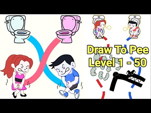 Draw To Pee Answers | All Levels | Level 1-50