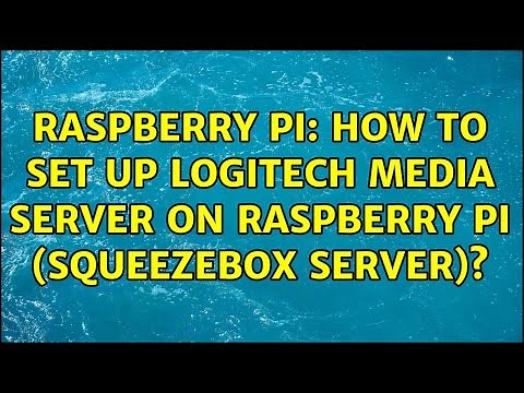Raspberry Pi: How to set up logitech media server on raspberry pi (squeezebox server)?