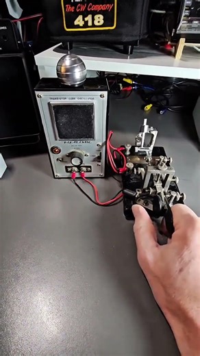 morse code spoken here #facts