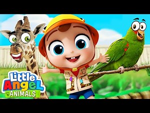 Animals Around The World | Fun Animal Sing Along Songs by Little Angel Animals