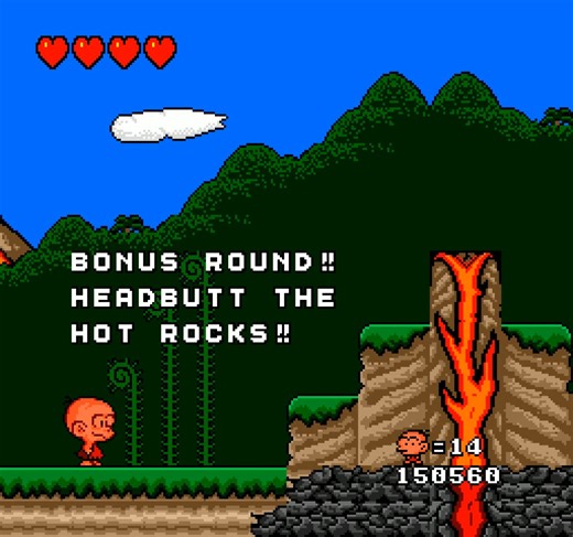 Bonk's Adventure PC Engine | The Cartridge Archive