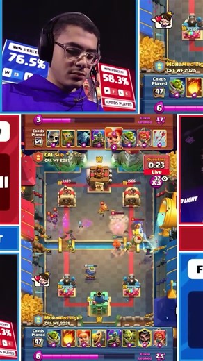 MOHAMED LIGHT PLAYING LIKE THANOS on CRL FINALS