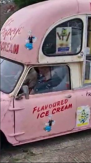 They haven't made this sound in 30 years 🍦#icecreamvan #ClassicCars #FirstDrive #Restoration