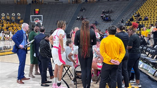 Fight between Southern Miss, Arkansas State women's basketball players ends with 5 ejections