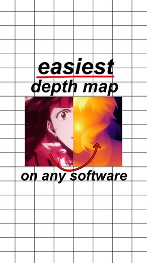 @archduchie on Instagram: "How to make QUALITY depth maps quickly (with no cost) Link to YouTube in bio #tutorial #depthmap #editing #aftereffects"