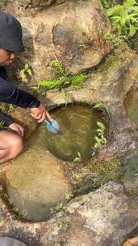 The process of finding gold | finding gold in bedrock fragments | finding gold nuggets