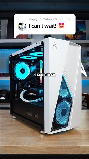 Viewer's FIRST EVER Gaming PC 🎮 Ryzen 5 7500F + RTX 4060 Ti 🛠 1080p/1440p 😱#gamingpc #pcbuild #tech