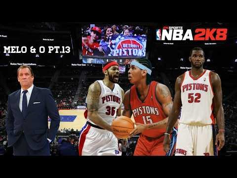 NBA 2K8 Gameplay |XBOX 360| Melo & O pt.13