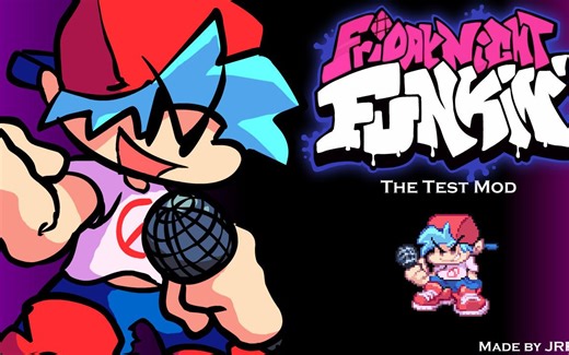 【神曲回忆原版FNF】还原旧版Friday night Funkin’隐藏歌曲 The Test mod