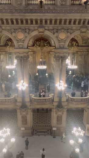 Palais Garnier Opera Paris Foyer architecture