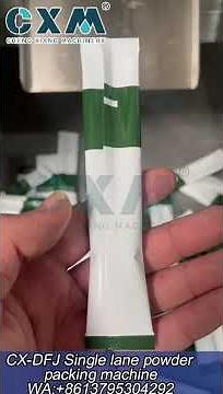Efficiency in a Single Serve: How a Vertical Stick Pack (VFFS) Machine Works