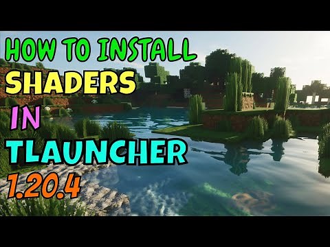 How to Download and Install Shaders in Tlauncher 1.20.4 || RTX Shaders for Tlauncher 2024