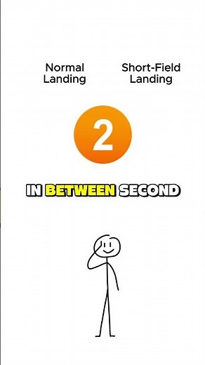 Short Field Landing vs Normal Landing Explained In 30 Seconds
