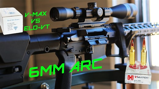 6mm ARC Varmint Ammo Test | Hornady 58gr V-MAX vs 80gr ELD-VT Ballistics & Accuracy