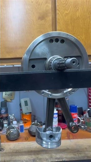 Balancing #shovelhead flywheels #harleydavidson #racing #hd #enginebuilding
