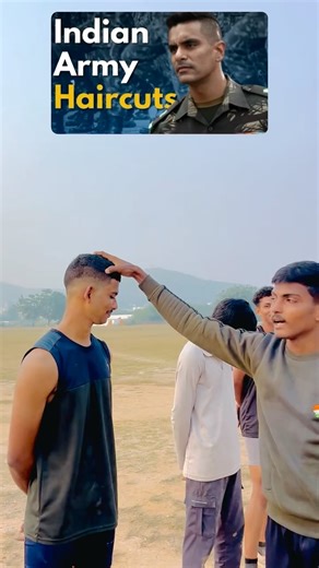 Durga Harsha Vardhan on Instagram: "Indian army haircut 🇮🇳⚔️ . . . . . . . . #indianarmy🇮🇳⚔️ #armylife #allindia #trending #motivation"
