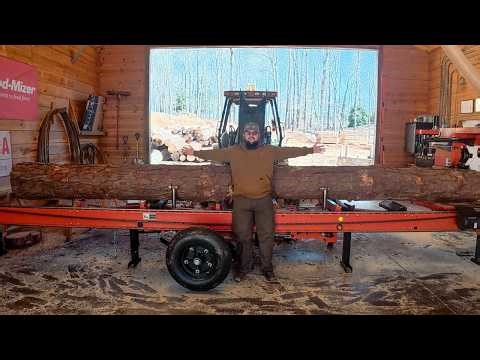 How long of a log can an LT 70 actually saw?