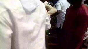 Alaye Tari Theophilus PhD, 9th President, Ijaw Youth Council worldwide. In an energetic Calabari display. | IYC Tv