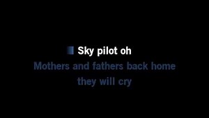 Karaoke Sky Pilot - The Animals - CDG, MP4, KFN - Karaoke Version