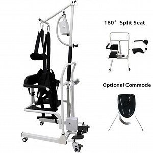 [Hot Item] Handicap Elderly Patient Lift Transfer Chair Toilet Bath Shift Machine