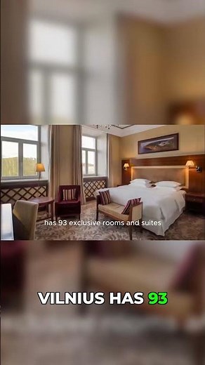 Grand Hotel Vilnius rooms are bigger than you think #luxury #hotel #design