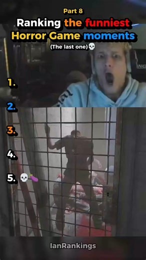 Ranking the funniest Horror Game Moments💀😱(Part 8)