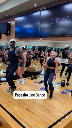 317K views · 35K reactions | Do you love a line dance break?  Your turn: Single leg lateral glide into reverse lunge x8ttl (right) Single leg lateral glide into reverse lunge x8ttl (left) Kettle bell single leg RDL into glide lunge back x4ea (R/L) Freestyle! Enjoy! #coach #community #linedance | Joseph David | Facebook