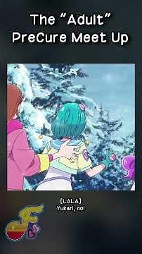 The "Adult" PreCure Meet Up #animeshorts #shorts