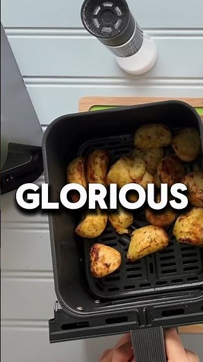 20 min air fryer roast potatoes #airfryer #roastpotatoes