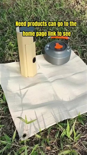 Outdoor card stove, a good tool for camping, if you like the product, you can go to the homepage to check the store link.#fyp #outdoors #TikTok #camping #foryoupage