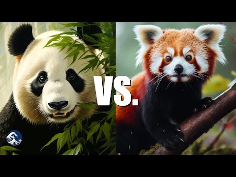Giant Pandas vs. Red Pandas | What's the difference?